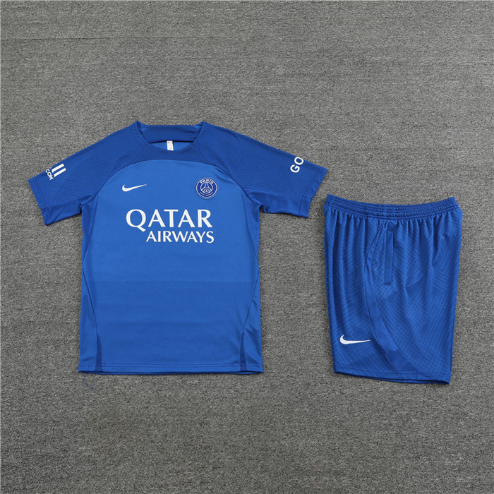 Chandal del Paris Saint-Germain Manga Corta 22-23 Azul Oscuro - Pantalon Corto